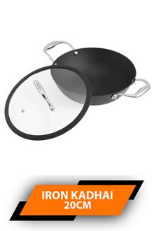 Vinod Ferona Cast Iron Kadai 20cm